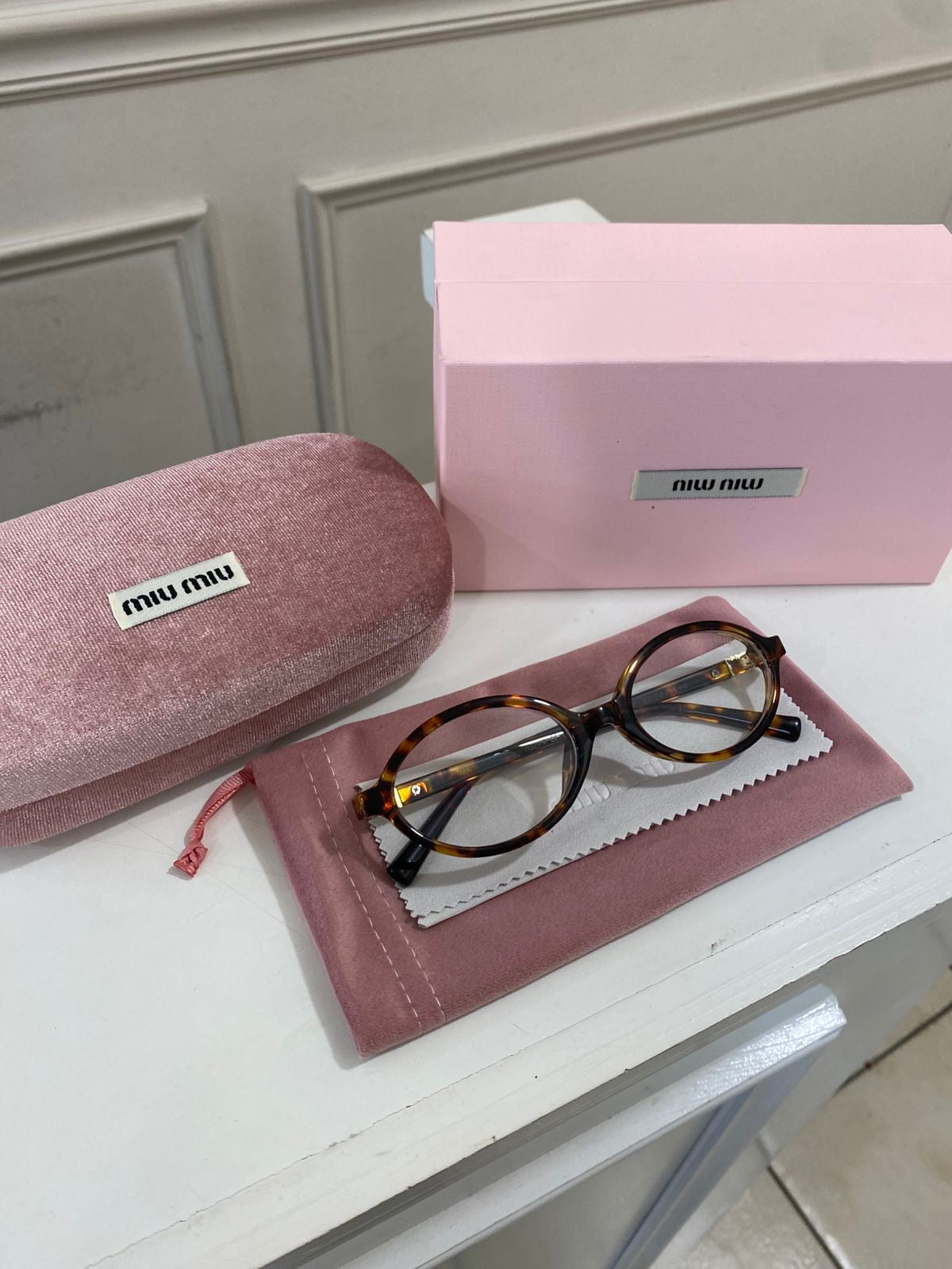 Lentes Miu Miu – Modelo Optico Carey