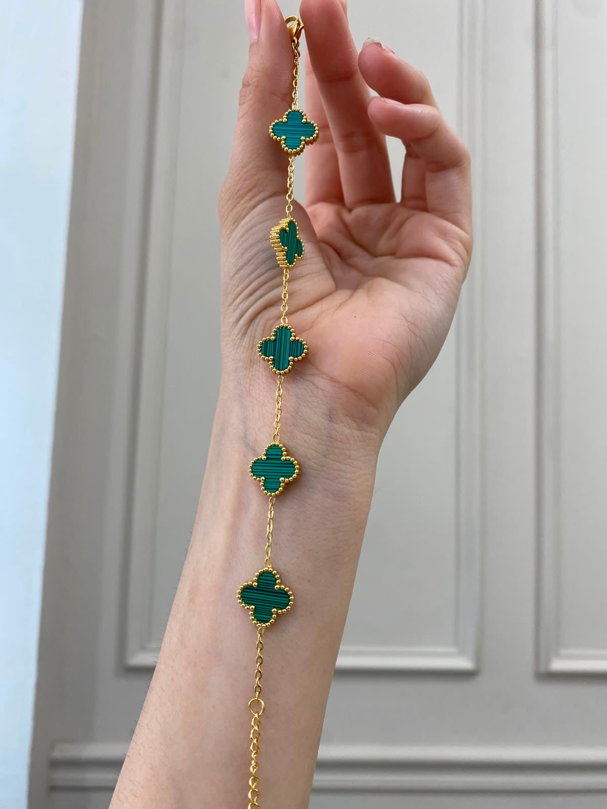 Pulsera vanclef verde