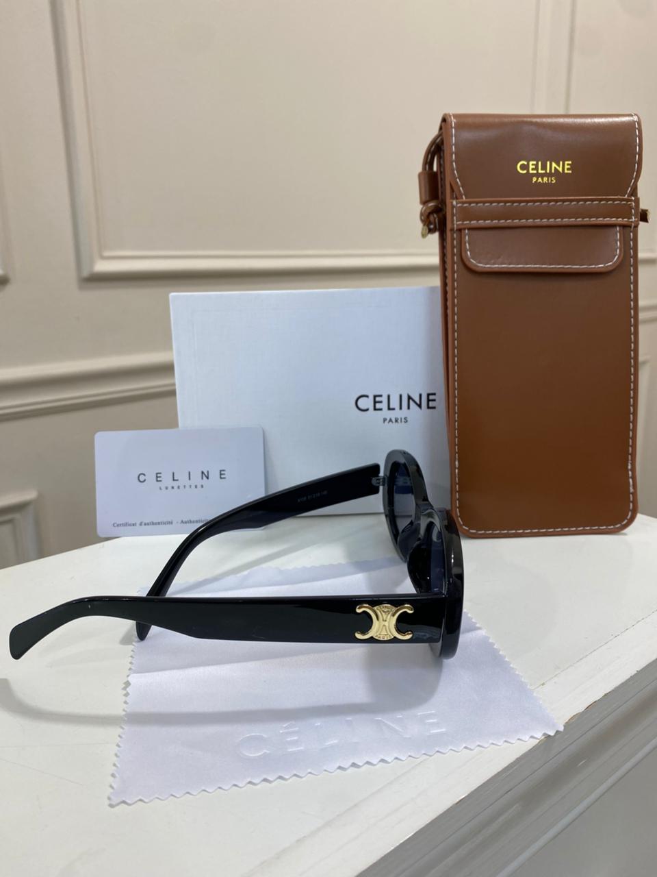 Lentes Celine – Redondo negro