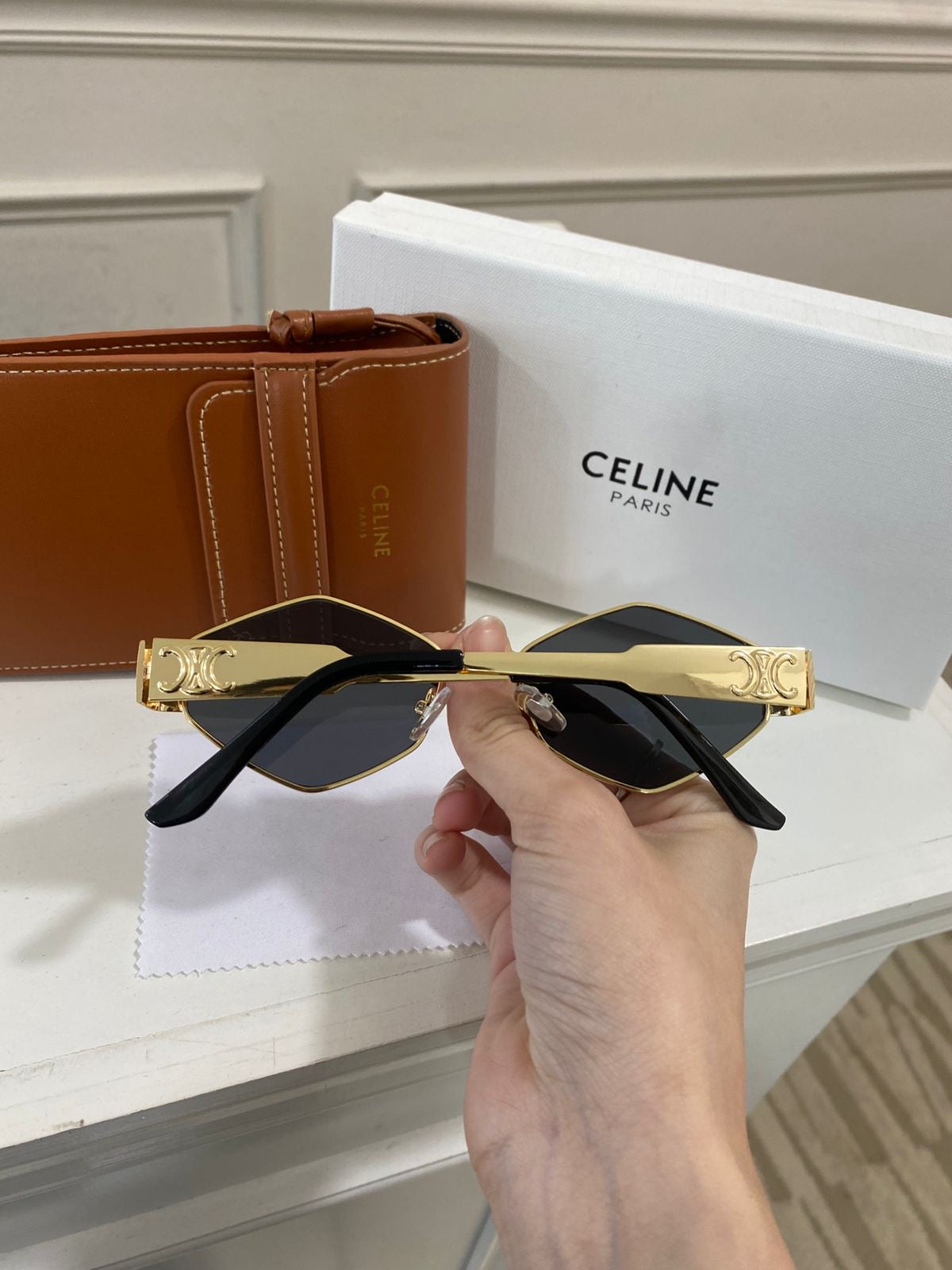 Lentes Celine – Rombo negro