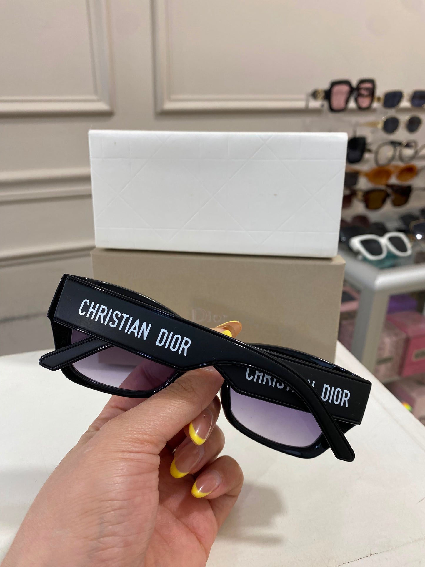 Lentes Dior – Negro LETRAS
