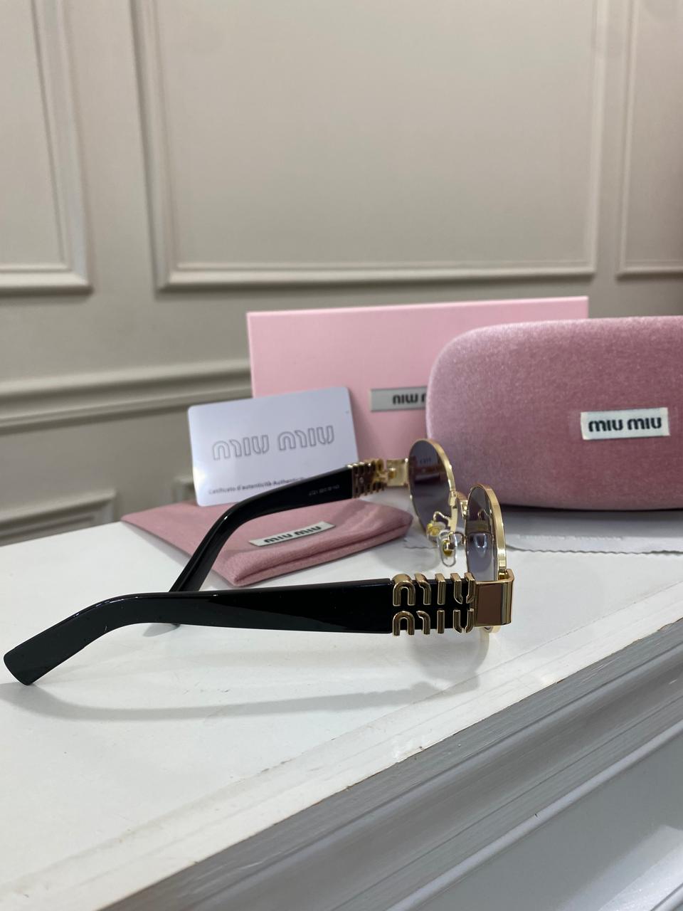 Lentes Miu Miu - Redondo Metal