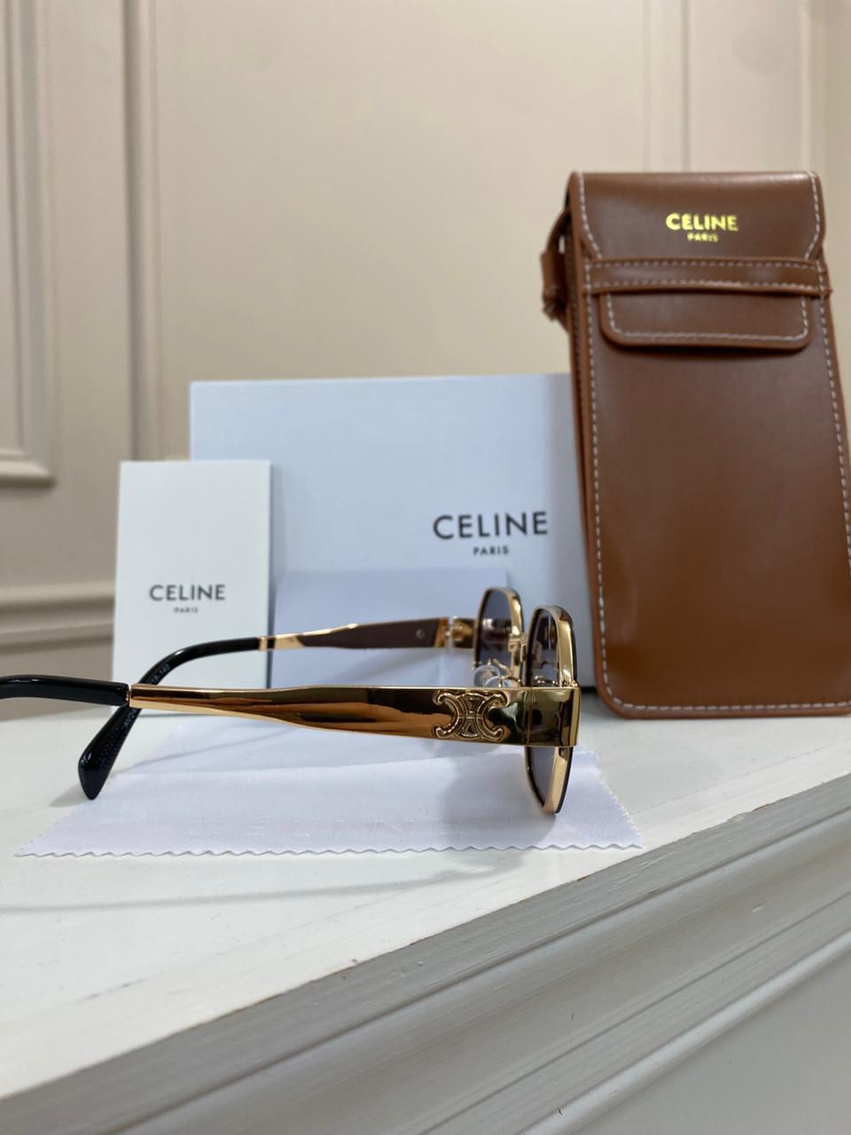 Lentes Celine – Modelo Aviator Negro
