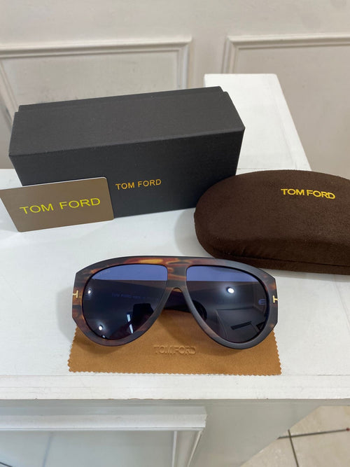 Lentes Tom Ford – Azul animal print
