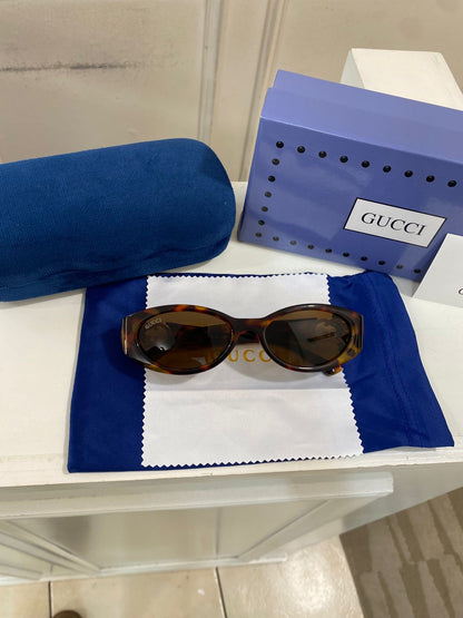 Lentes Gucci - Modelo café