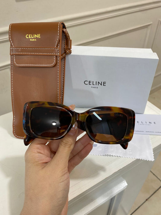 Lentes Celine – Carey Plata Pata gruesa