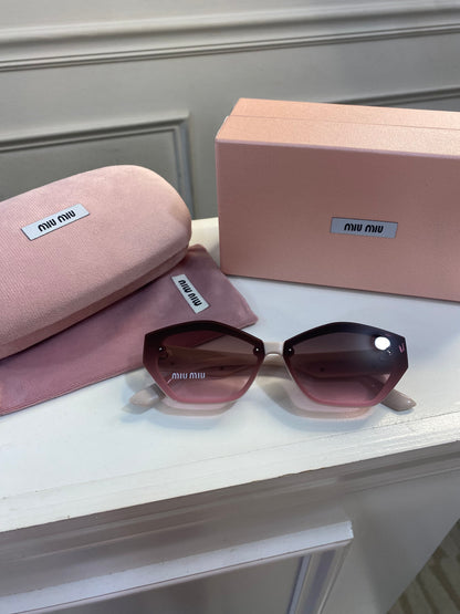 Lentes Miu Miu – Modelo Geometric Rosa