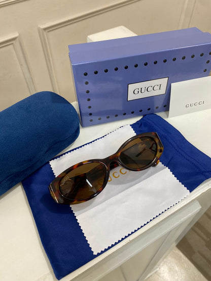 Lentes Gucci - Modelo café