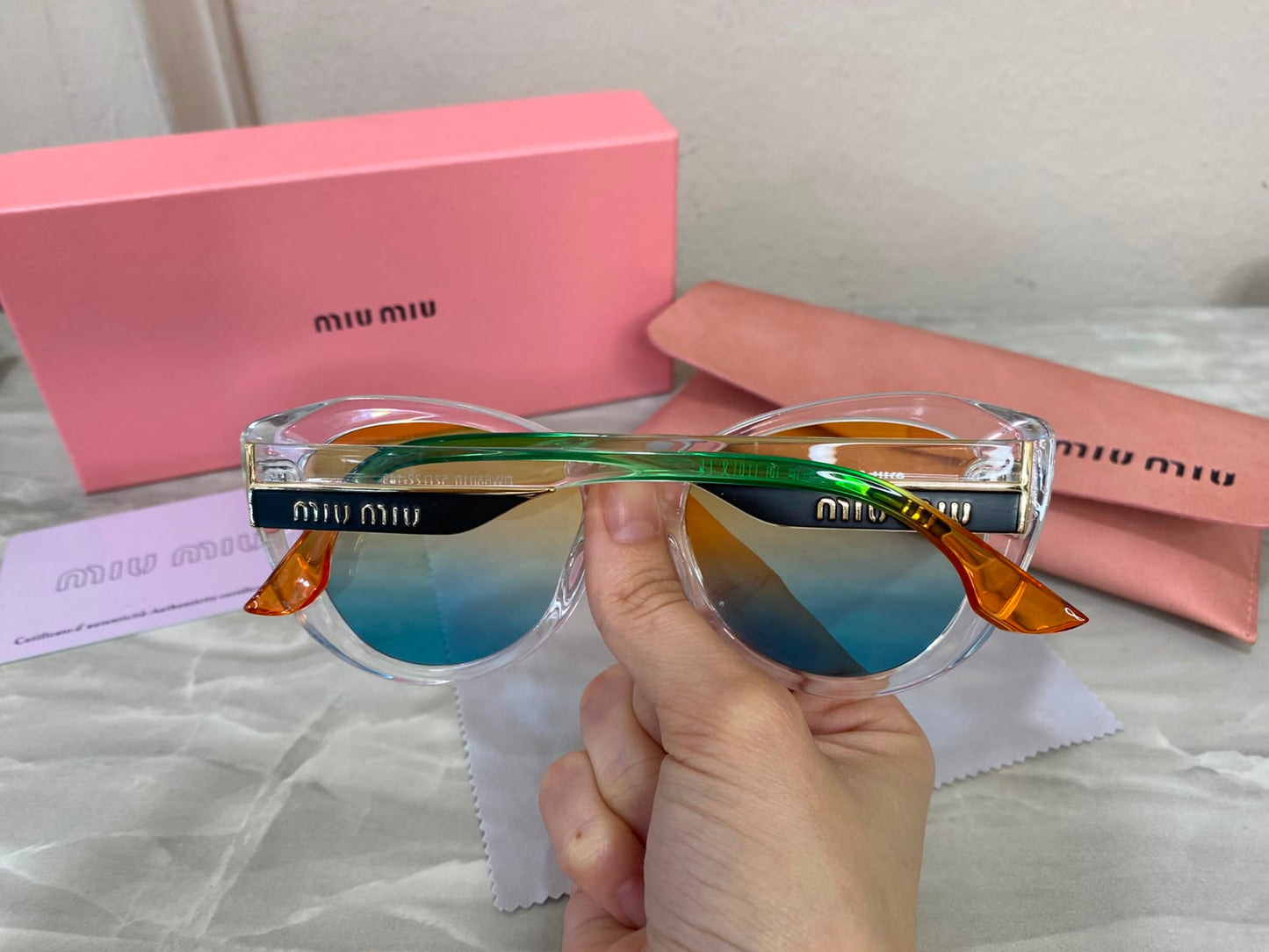 Lentes Miu Miu - Miu Miu California bicolor