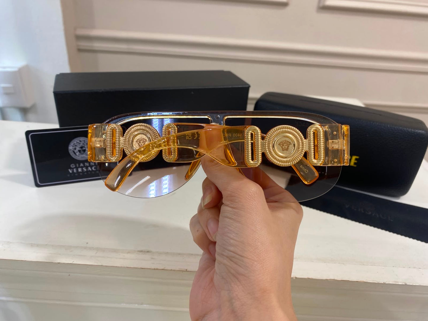 Lentes Versace – imperial Miel
