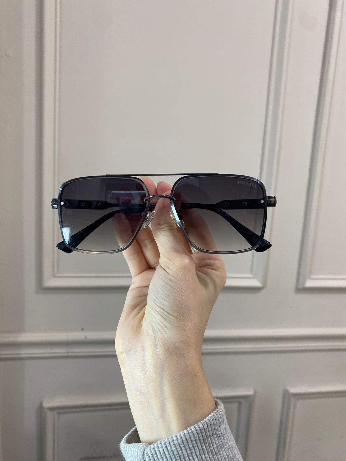 Lentes Prada – Modelo  Negro rec