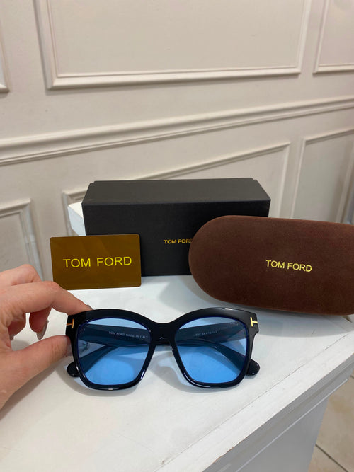 Lentes Tom Ford – Negro azul estilo clásico