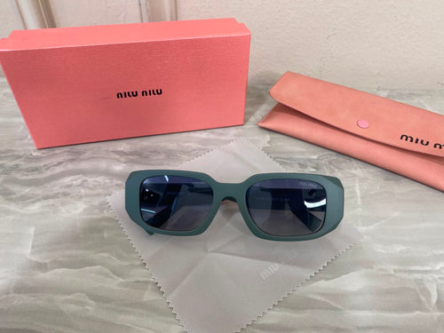 Lentes Miu Miu - Miu Miu Icon verde