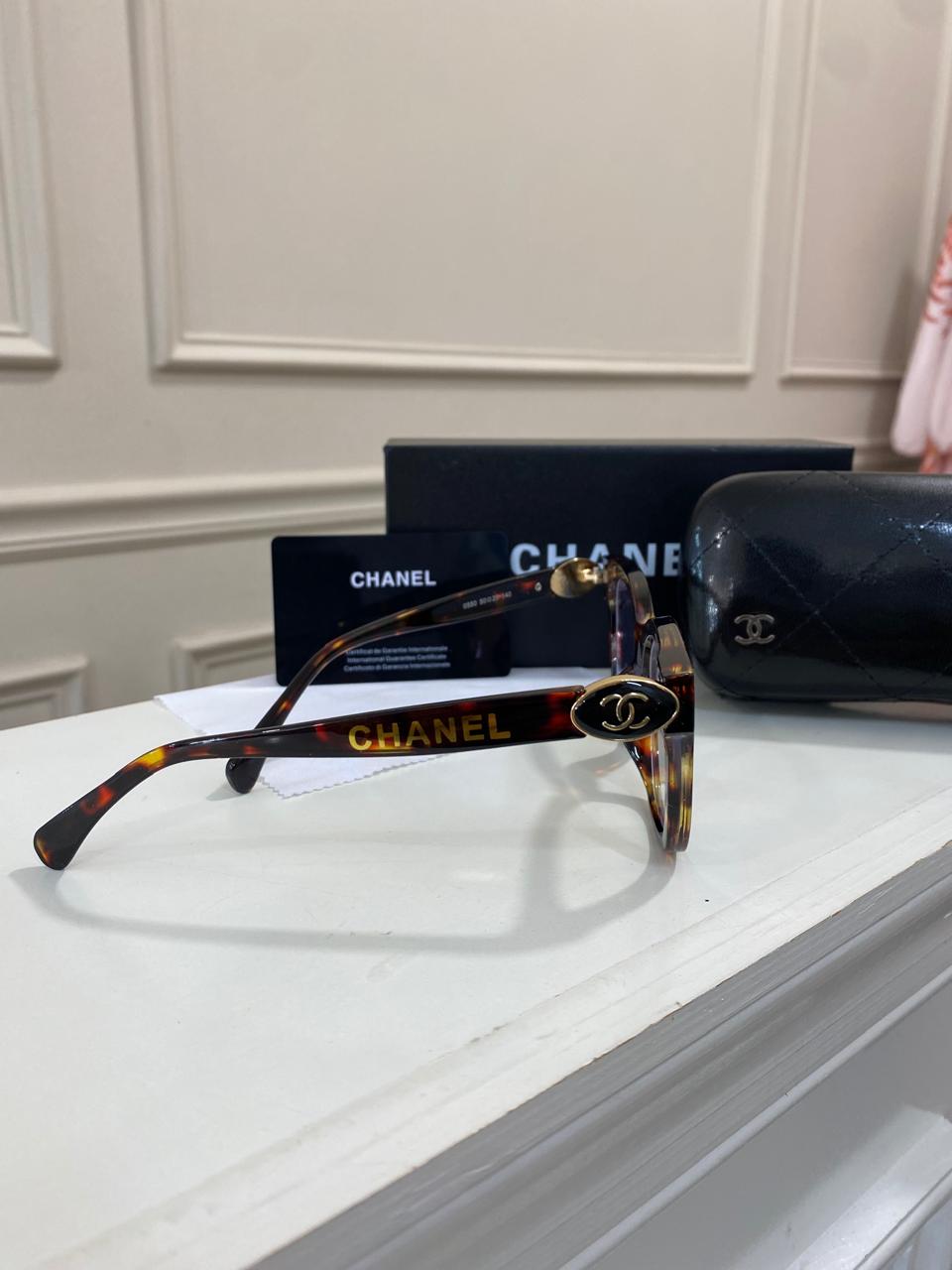 Lentes Chanel - Carey Corazón luz azul
