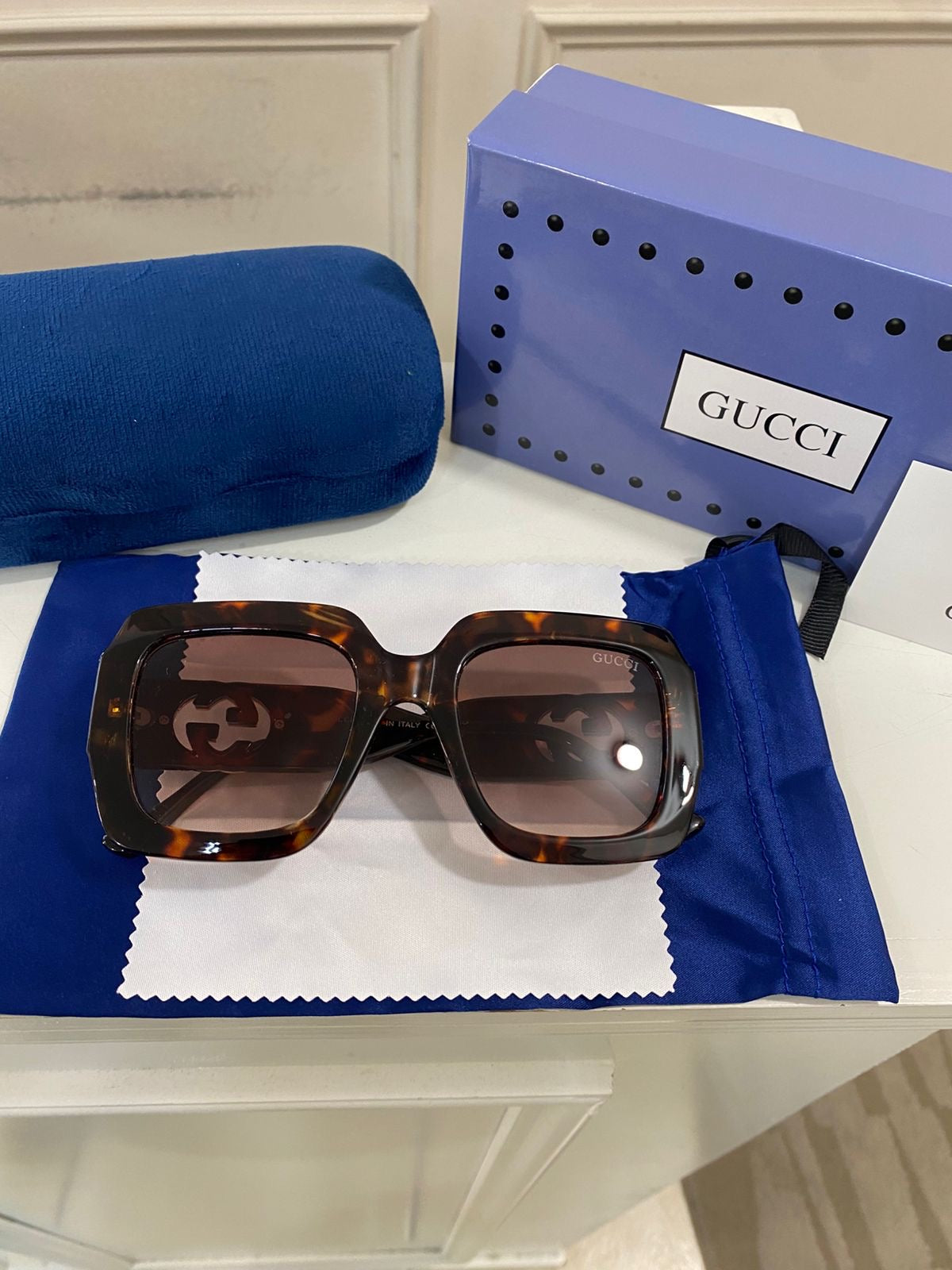 Lentes Gucci - Modelo classico carey