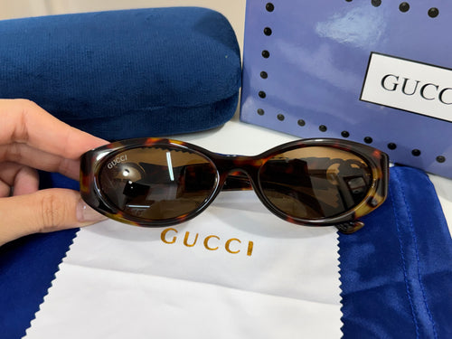 Lentes Gucci - Modelo café