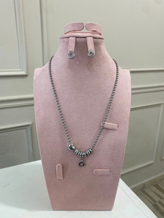 Set Pandora plata 2 piezas