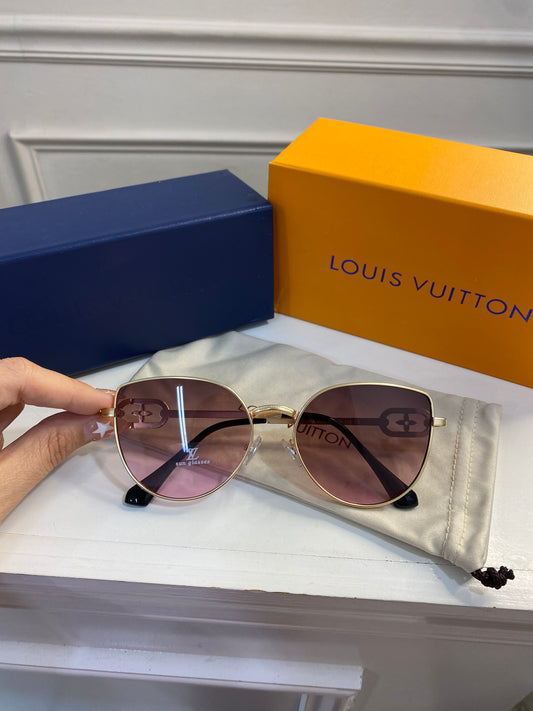 Lentes LV – Rosado Oro