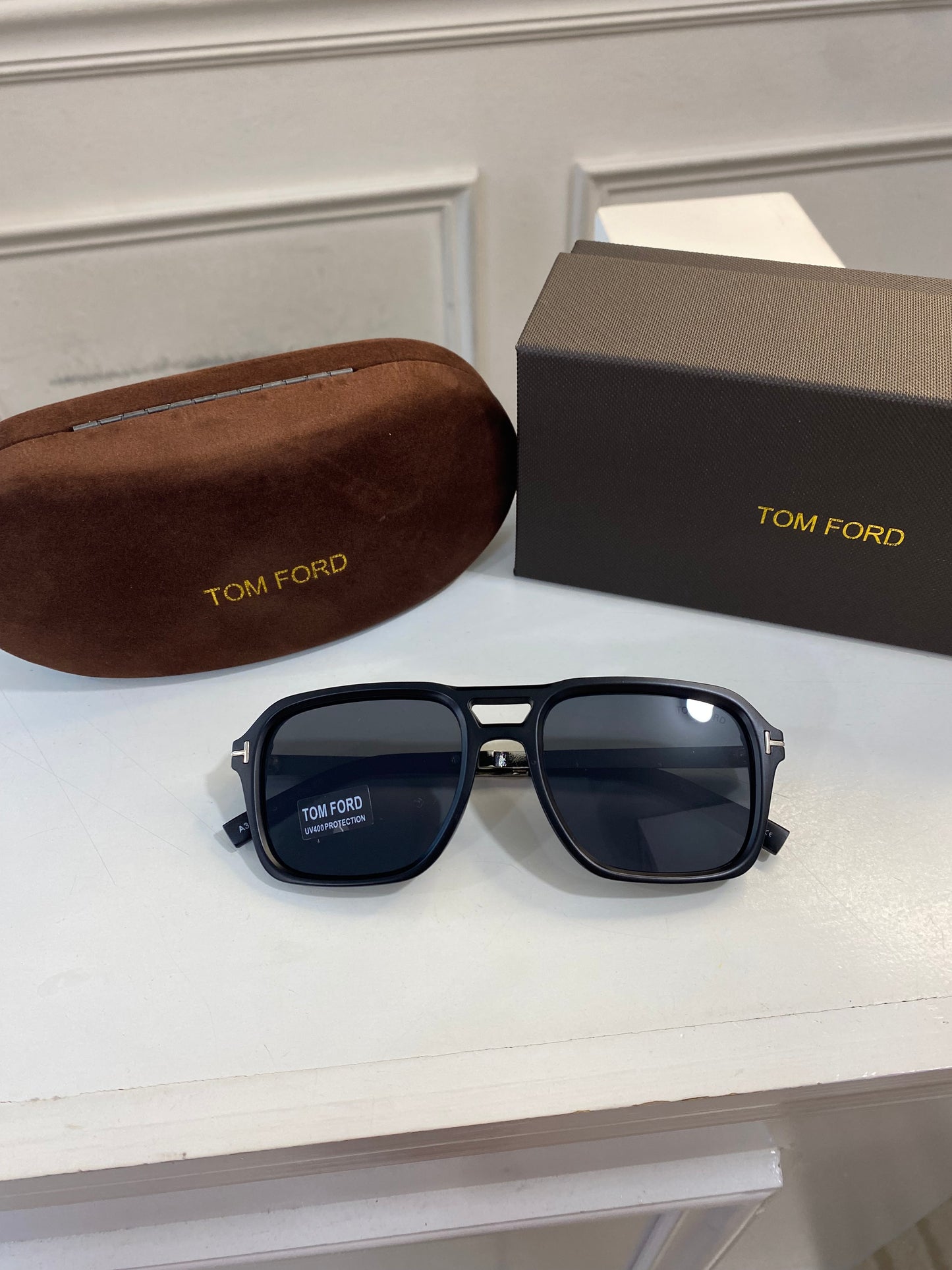 Lentes Tom Ford – Negro Mate A1