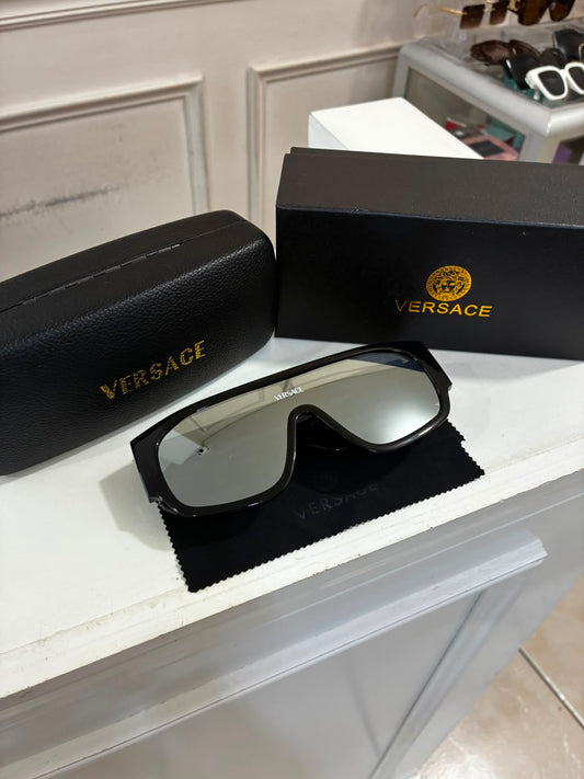 Lentes Versace – Recto Negro Plata