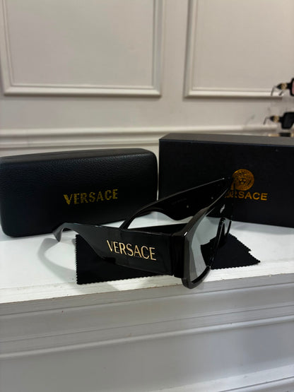 Lentes Versace – Recto Negro Plata