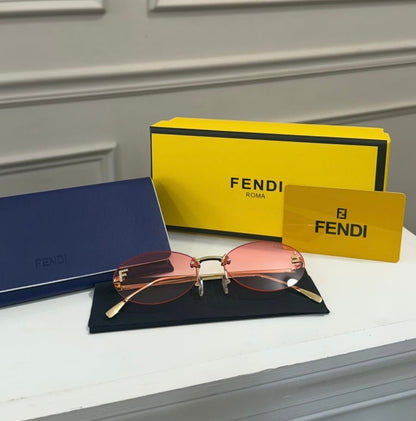 Lentes FENDI - Modelo ovalado Rosa