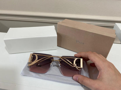 Lentes Dior – Metal Rosado Gde
