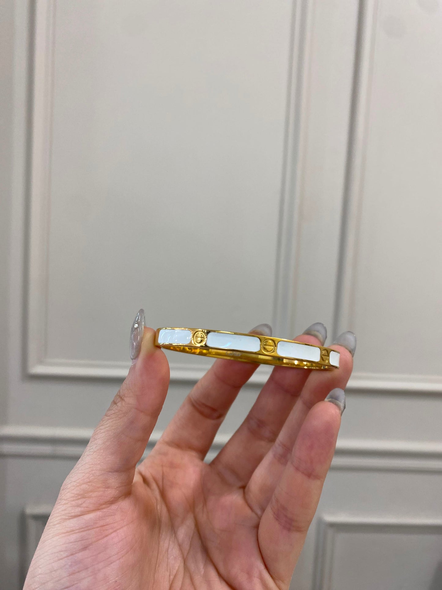Brazalete -  Cartier blanco