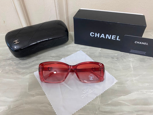 Lentes Chanel - 1120 rojo