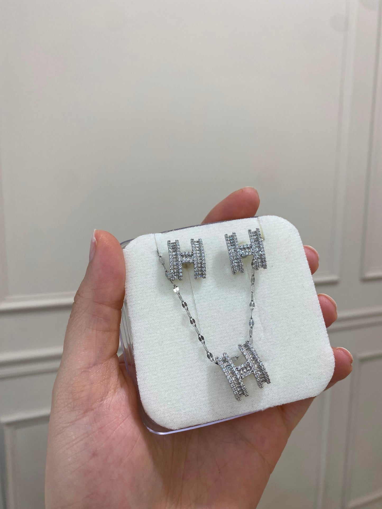 Set Hermes piedras 2 piezas