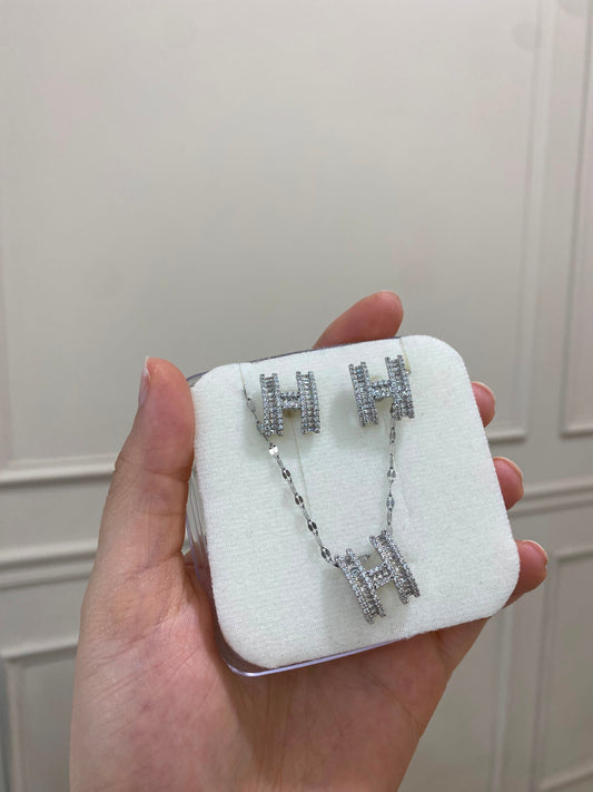 Set Hermes piedras 2 piezas