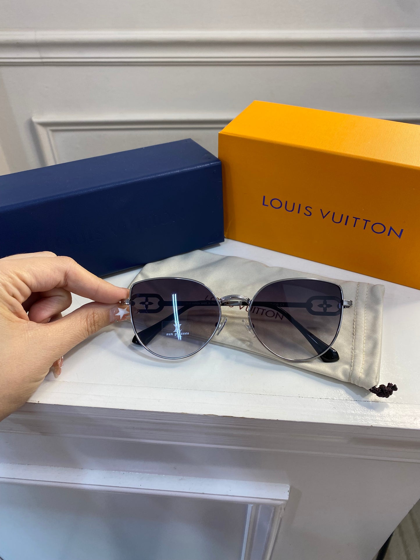 Lentes LV – Plata