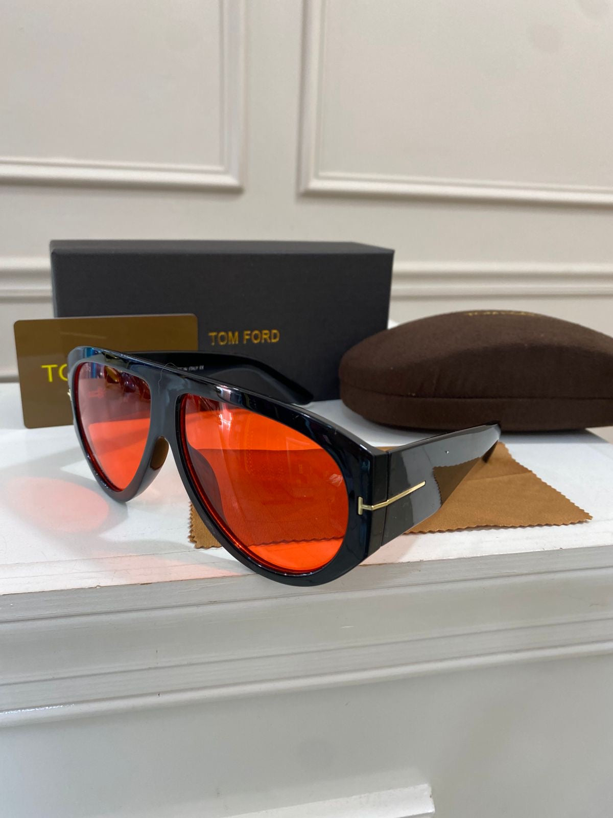 Lentes Tom Ford – Rojo