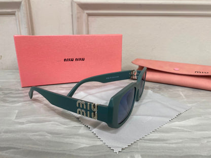 Lentes Miu Miu - Miu Miu Icon verde