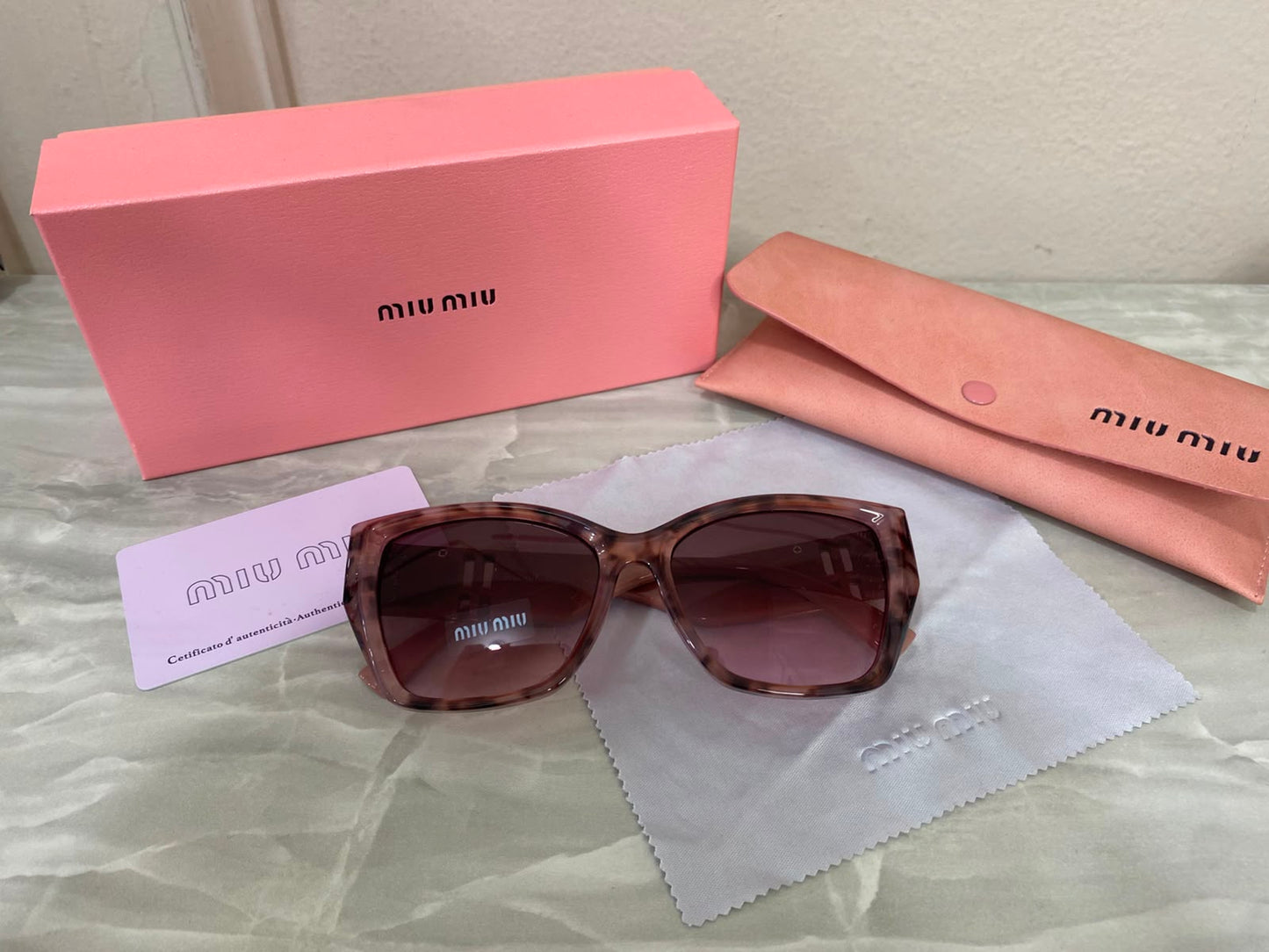 Lentes Miu Miu - Miu Miu Aurora Rosa