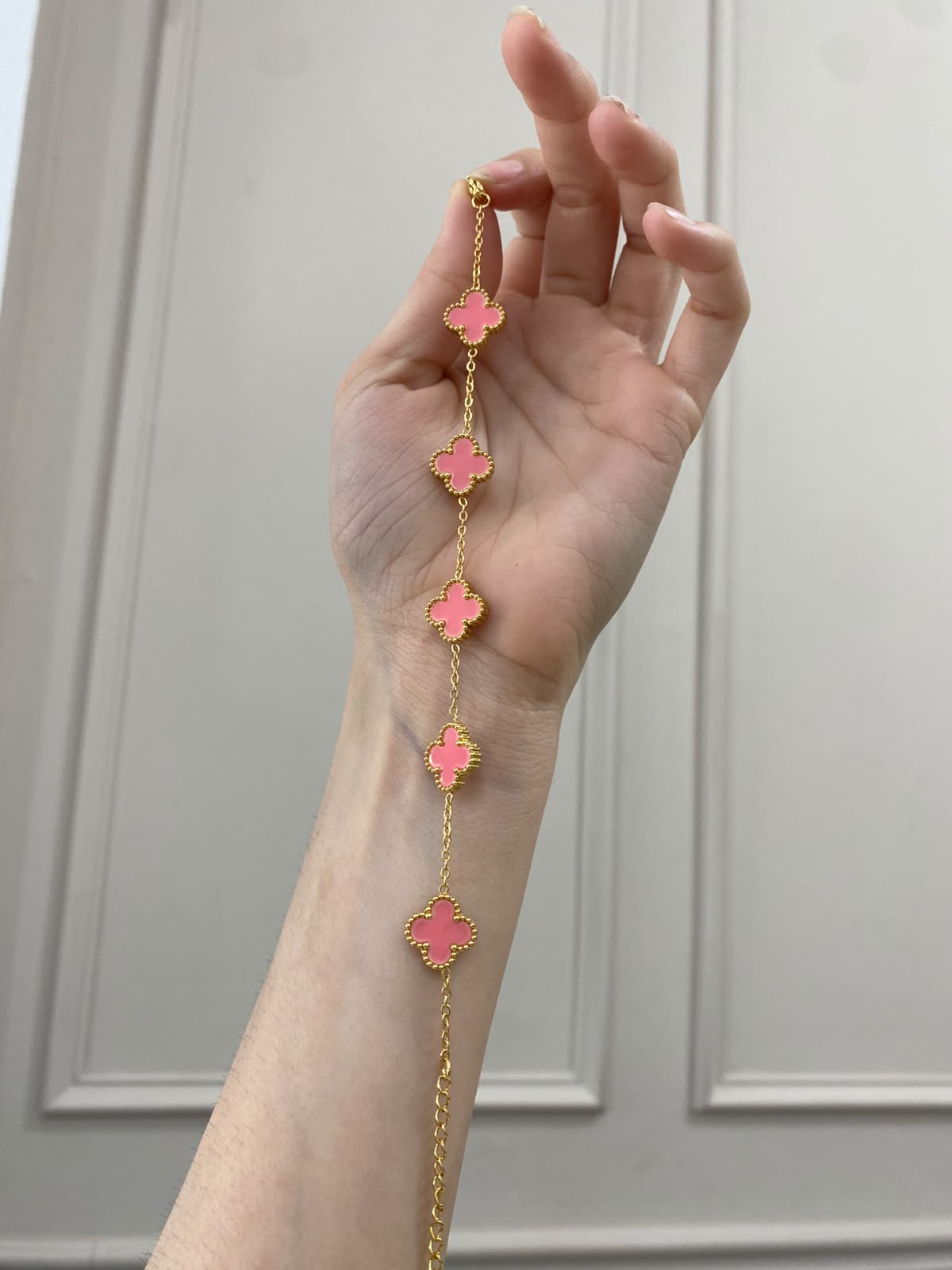 Pulsera vanclef rosa