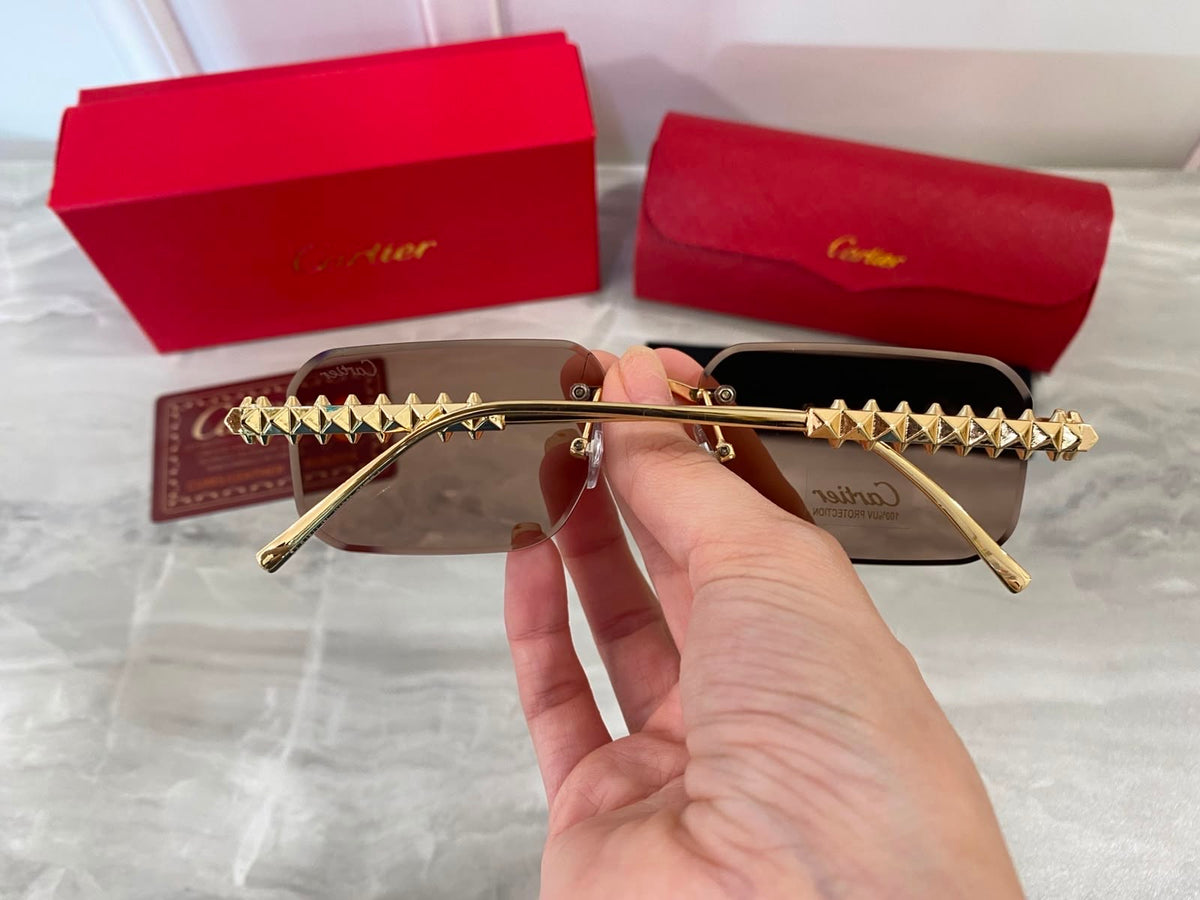 Lentes Cartier - 1526 Oro Nude