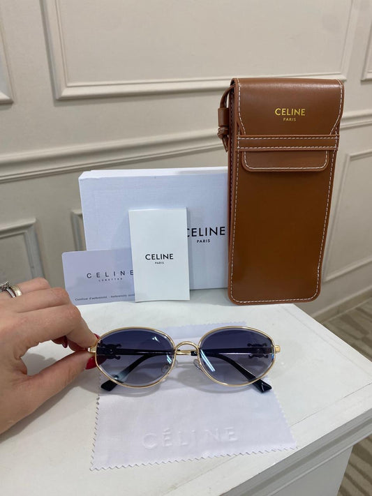 Lentes Celine – Dorado negro