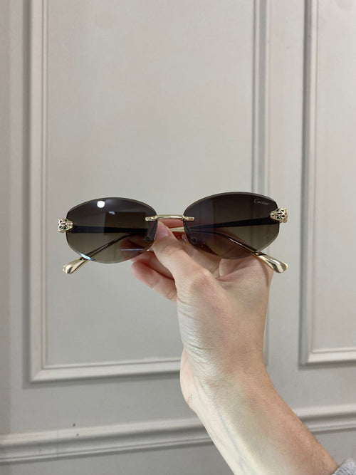 Lentes Cartier - Café Oro