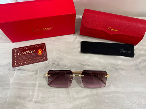 Lentes Cartier - Rosa Dordo