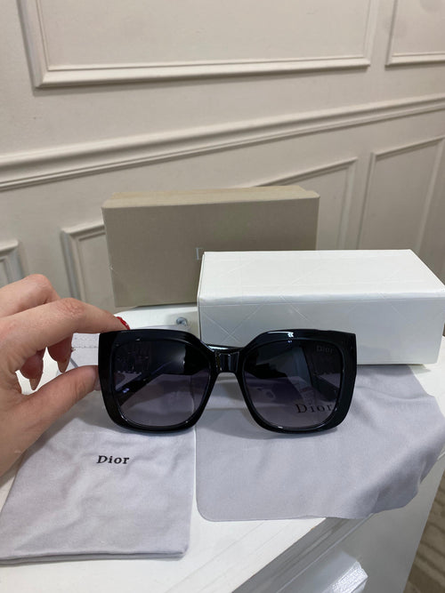 Lentes Dior – Elegant Black Gold