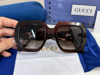 Lentes Gucci - Modelo classico café