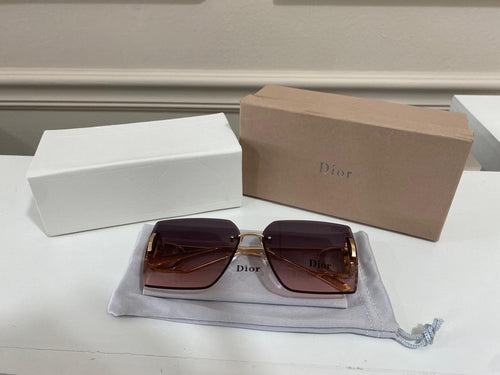 Lentes Dior – Metal Rosado Gde