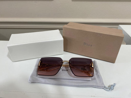 Lentes Dior – Metal Rosado Gde