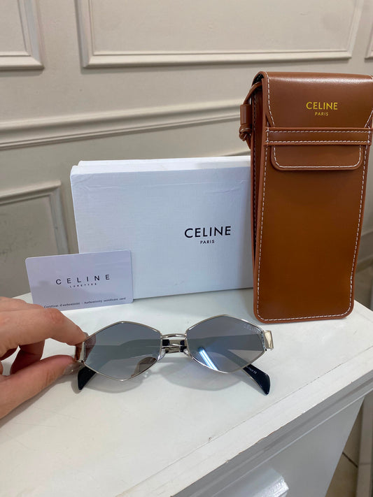 Lentes Celine – Rombo Gris espejo