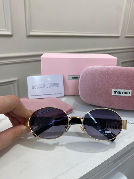Lentes Miu Miu - Redondo Metal