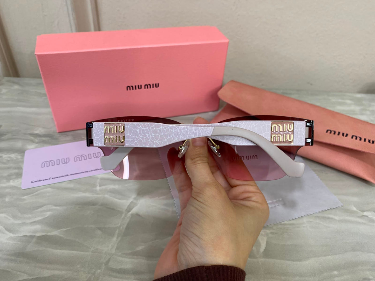 Lentes Miu Miu - Miu Miu Luna Rosa