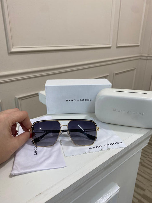 Lentes Marc Jacobs- Modelo  aviador negro