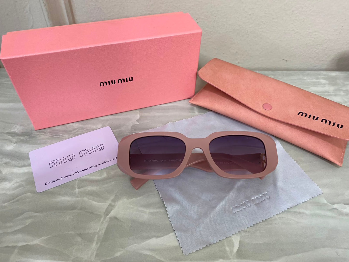 Lentes Miu Miu - Miu Miu Icon Rosa