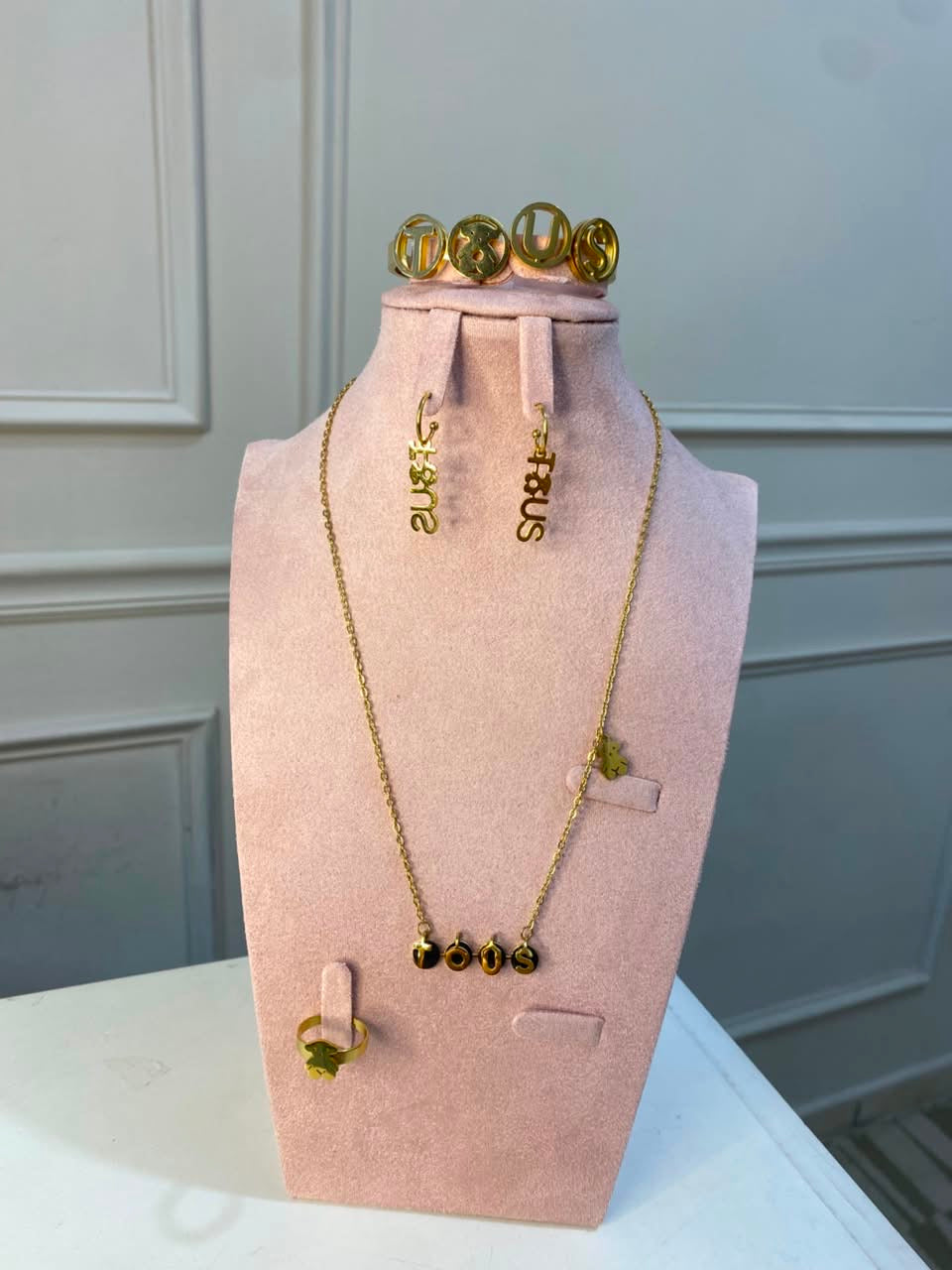 Set Tous 4 piezas Oro